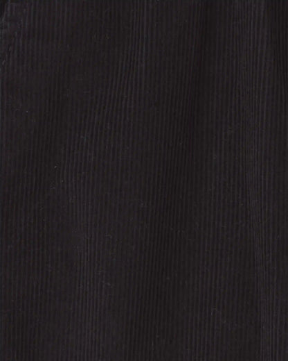 Toddler Boy Corduroy Straight Suspender Pants - Black