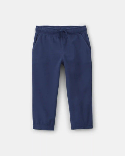 Toddler Boy Fleece Pants - Navy Blue