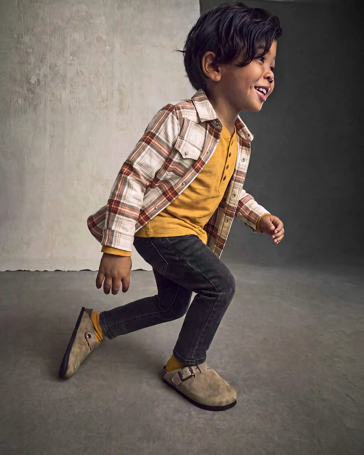 Toddler Boy Long-Sleeve Henley T-Shirt - Yellow