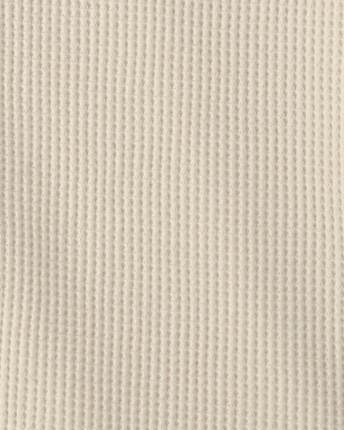 Toddler Boy Thermal Long-Sleeve Button-Down Shirt - Cream