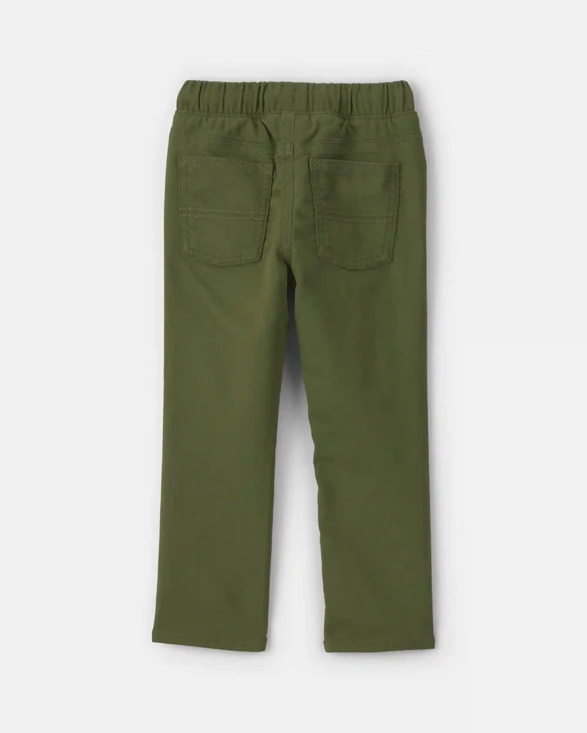 Toddler Boy Pull-On Pants - Olive Green
