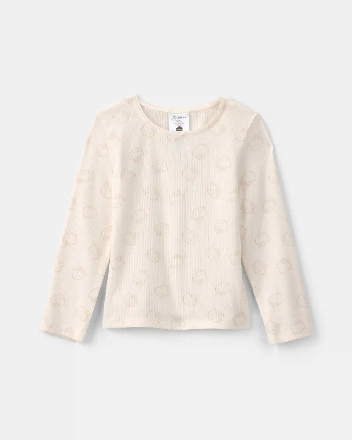 Toddler Girl Hello Kitty® Long-Sleeve Top - Cream