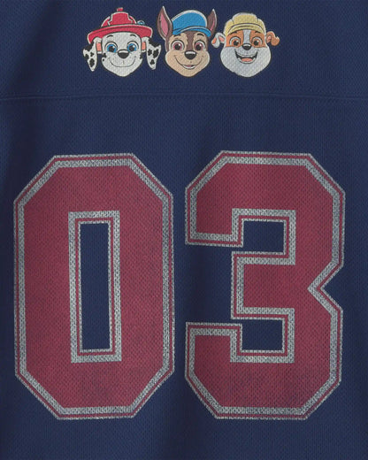 Toddler Boy PAW Patrol® Short-Sleeve Jersey - Navy Blue