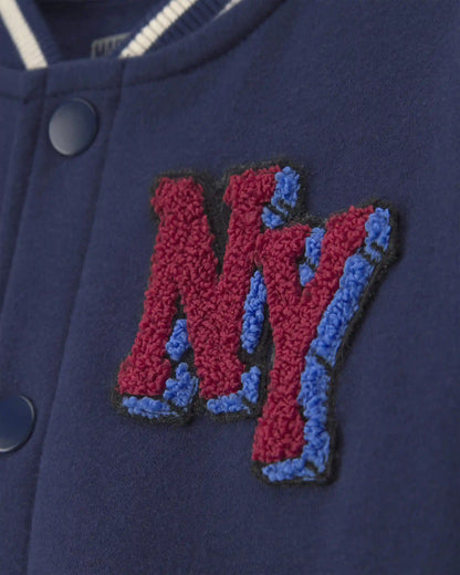 Toddler Boy ©Marvel Spider-Man Fleece Varsity Jacket - Blue