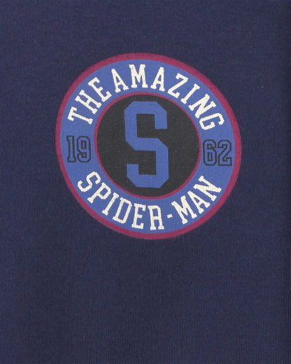 Toddler Boy ©Marvel Spider-Man Fleece Varsity Jacket - Blue