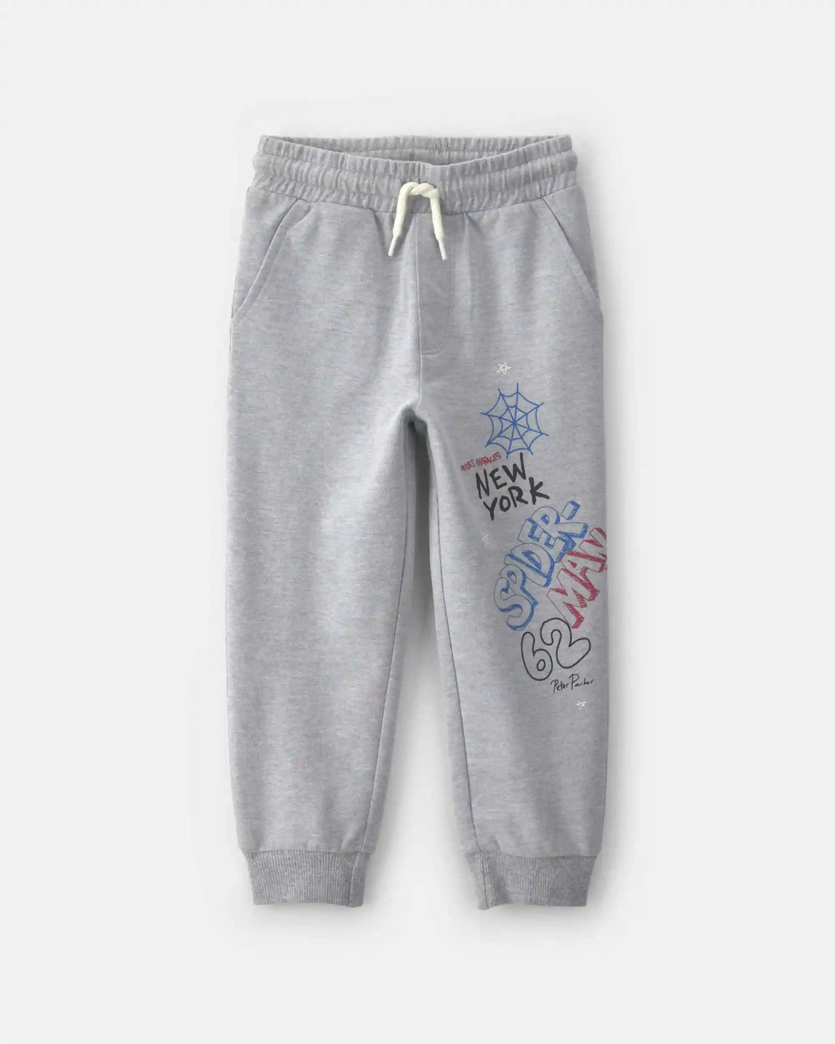 Toddler Boy 'New York' ©Marvel Spider-Man Joggers - Grey