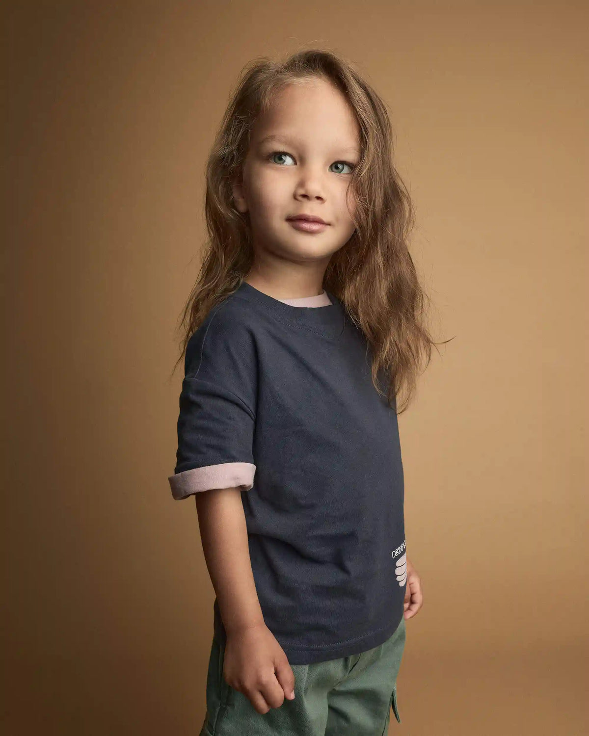 Toddler 'Easily Distracted' Duck Relaxed Graphic Tee - Navy