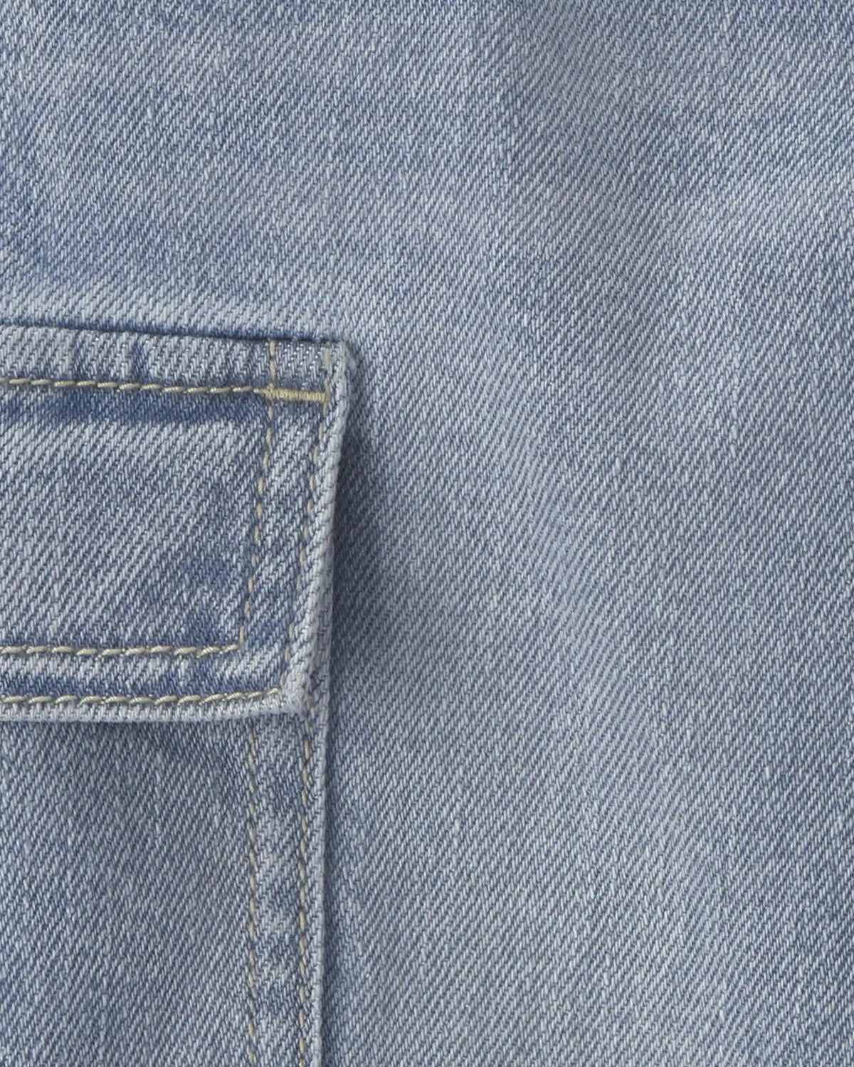 Toddler Boy Denim Cargo Joggers - Light Wash