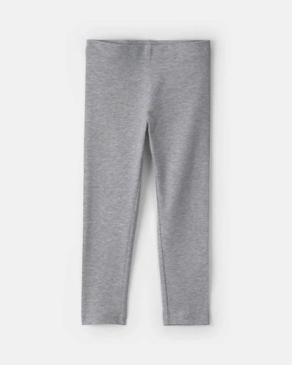 Toddler Girl Pull-On Stretch Leggings - Grey