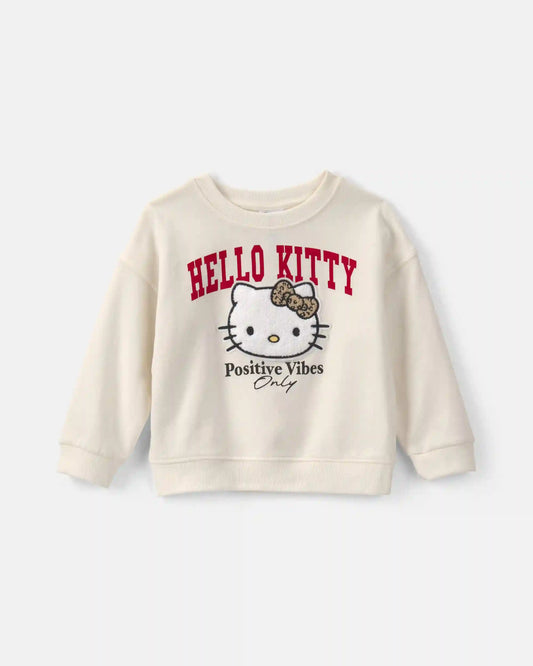 Toddler Girl Hello Kitty® Pullover Sweatshirt - Cream