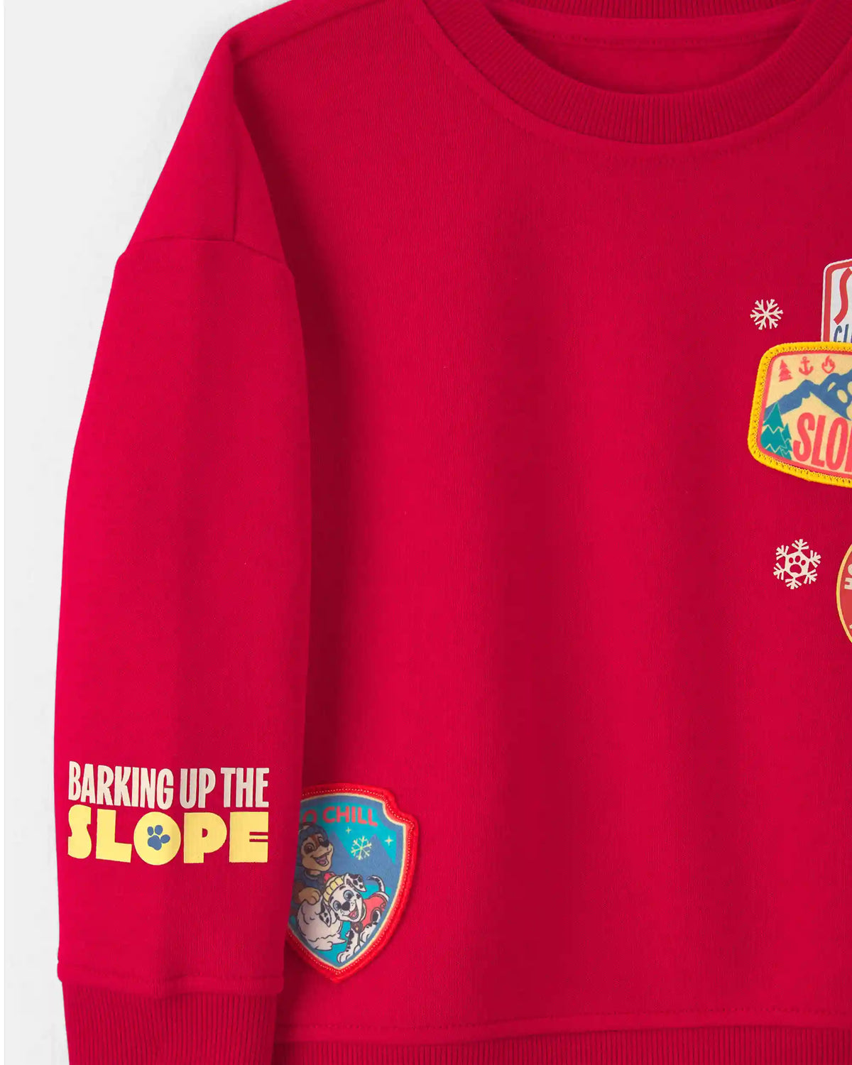 Toddler Boy PAW Patrol® Christmas Fleece Pullover Sweatshirt - Red
