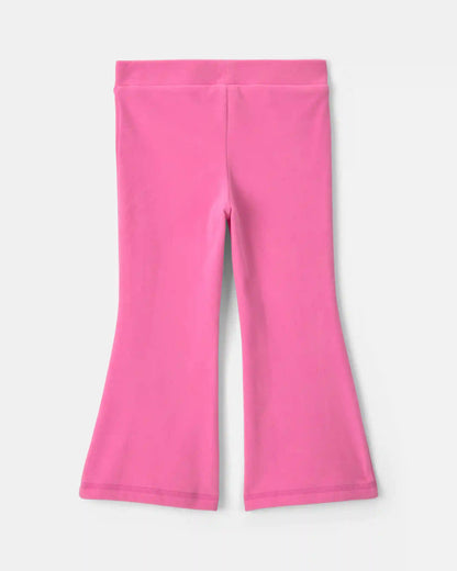 Toddler Girl Fleece Pull-On Pants - Pink