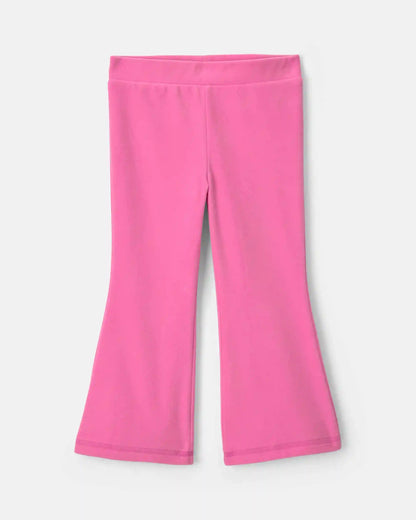 Toddler Girl Fleece Pull-On Pants - Pink