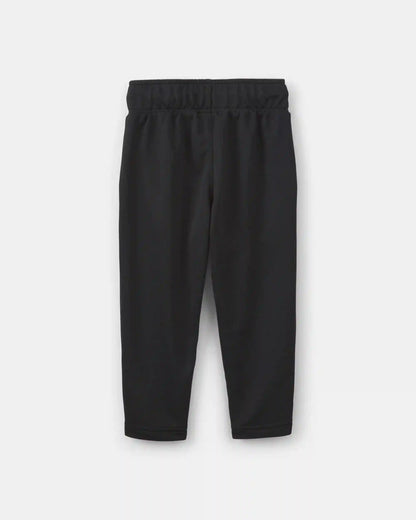 Toddler Boy French Terry Active Pants - Black