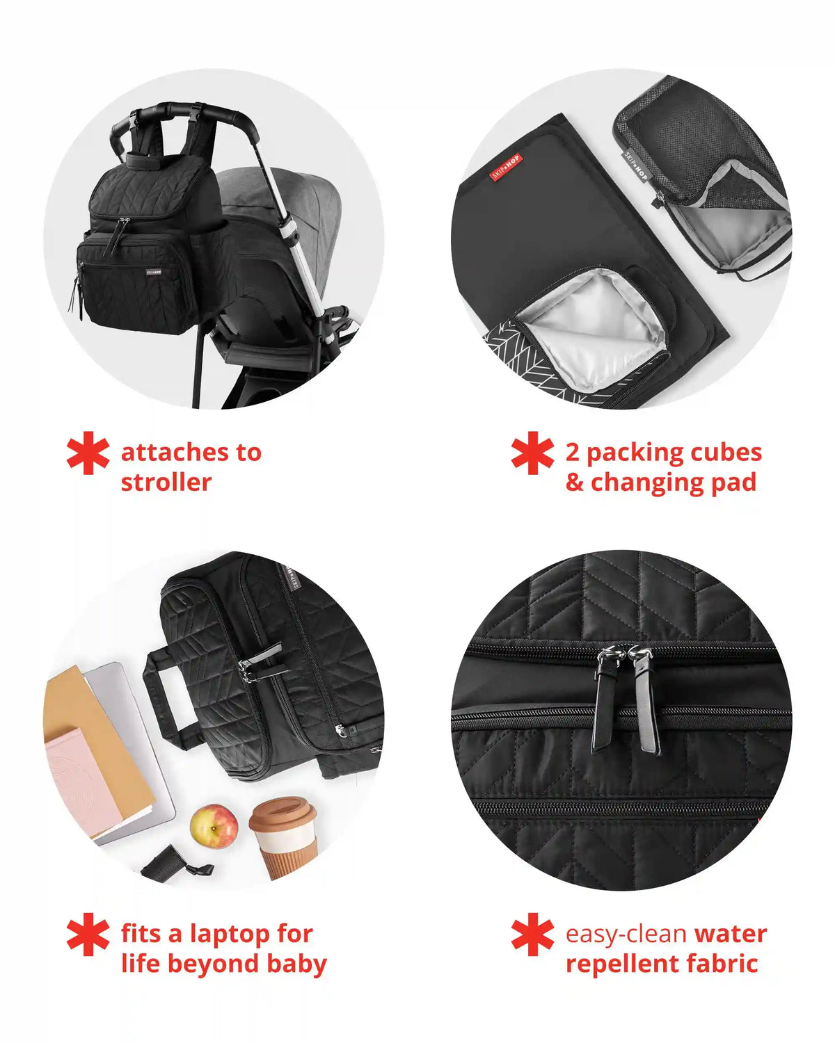 Forma Backpack Diaper Bag - Navy