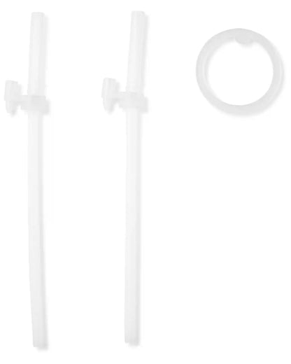 Zoo Straw Bottle (13 oz) Extra Straws - 2-Pack