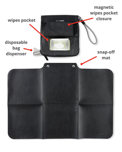 Clean Slate Changing Station - Black