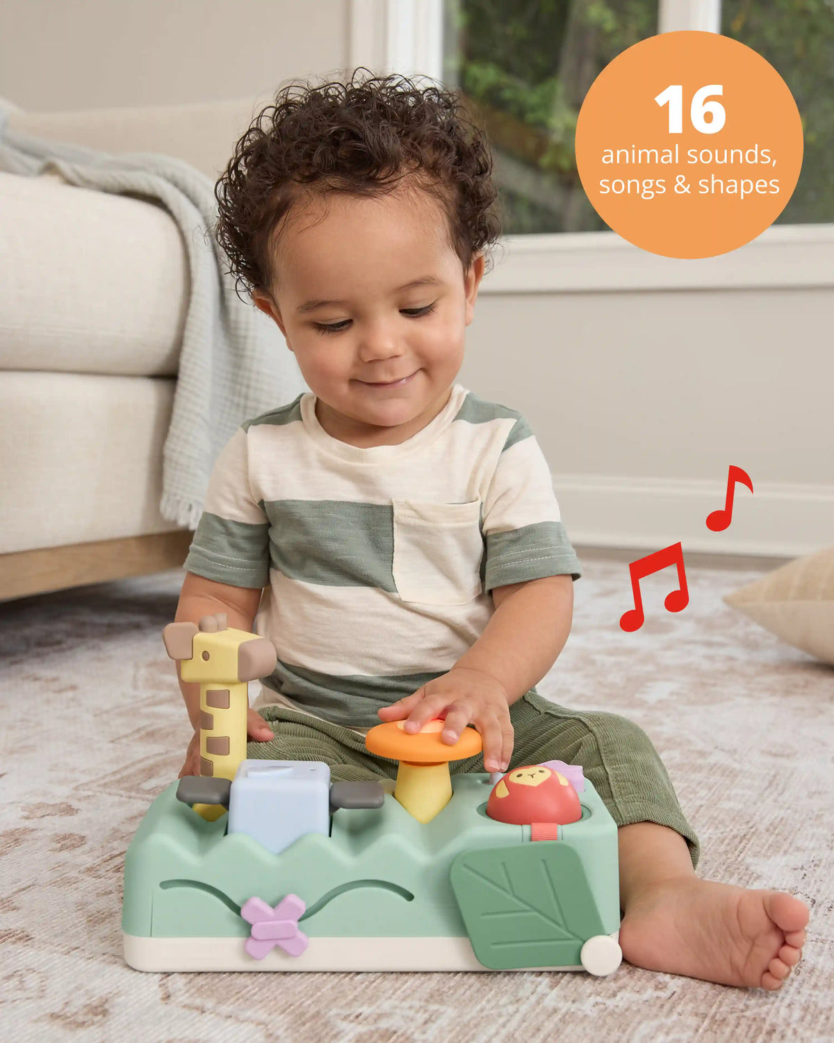 Geometric Wonders Musical Pounding Bench Baby Toy