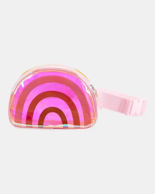 Rainbow Sling Bag Purse - Pink