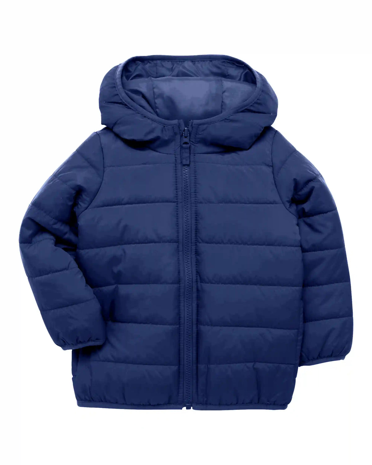 Boys Midweight Packable Puffer - Navy Blue