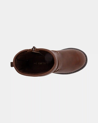 Toddler Girl Fashion Boots - Brown