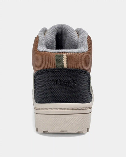 Toddler Boy Ankle Boots - Olive