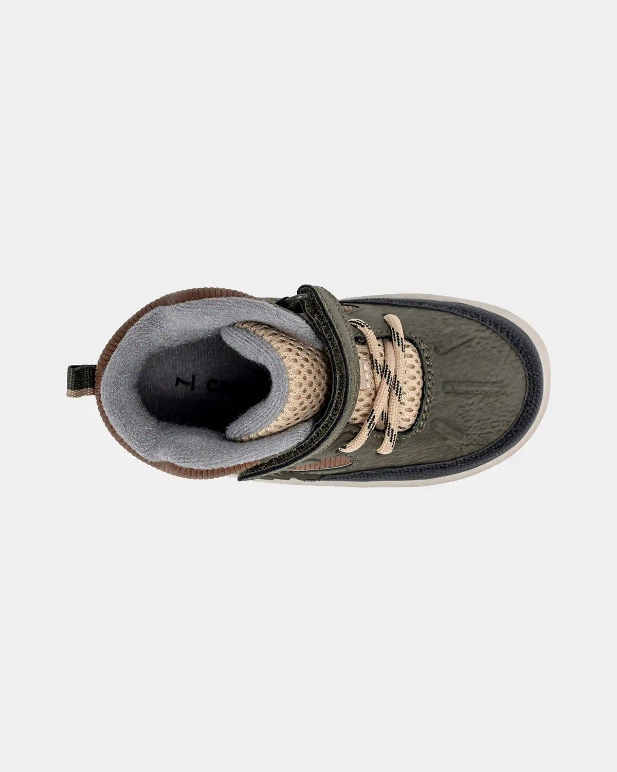 Toddler Boy Ankle Boots - Olive