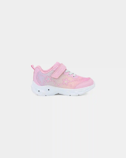 Toddler Girl Star Light-Up Athletic Sneakers - Pink
