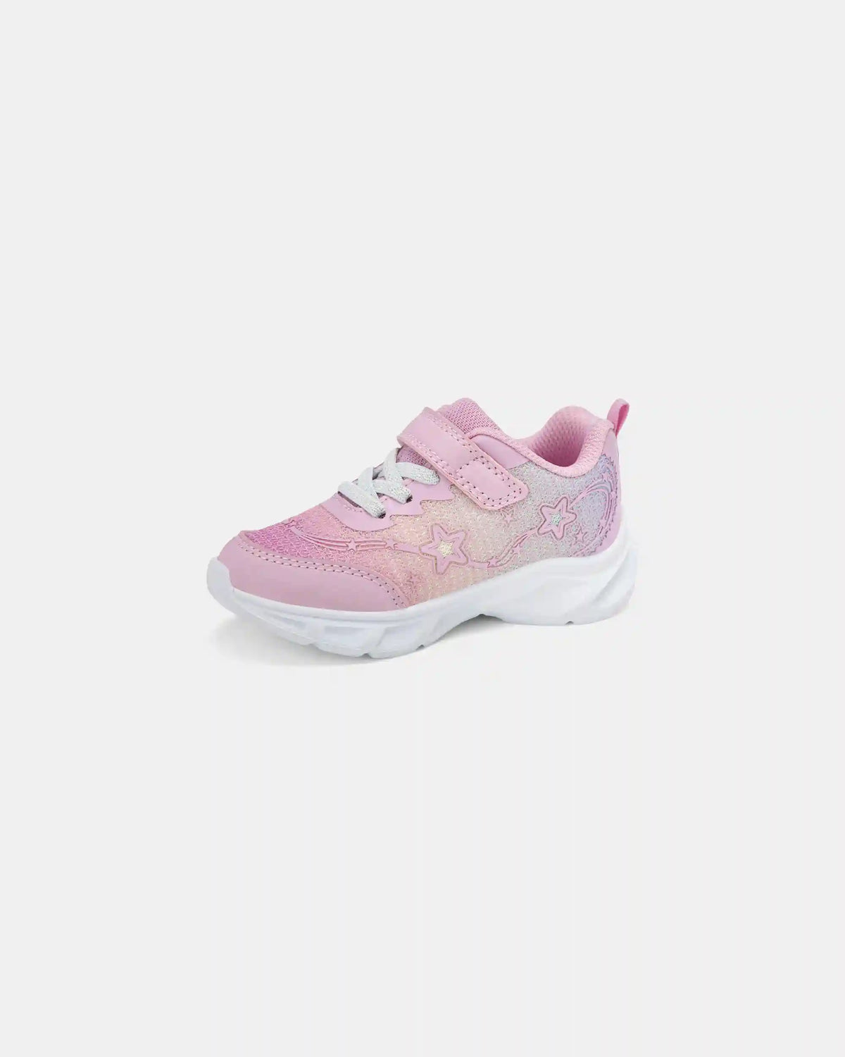 Toddler Girl Star Light-Up Athletic Sneakers - Pink