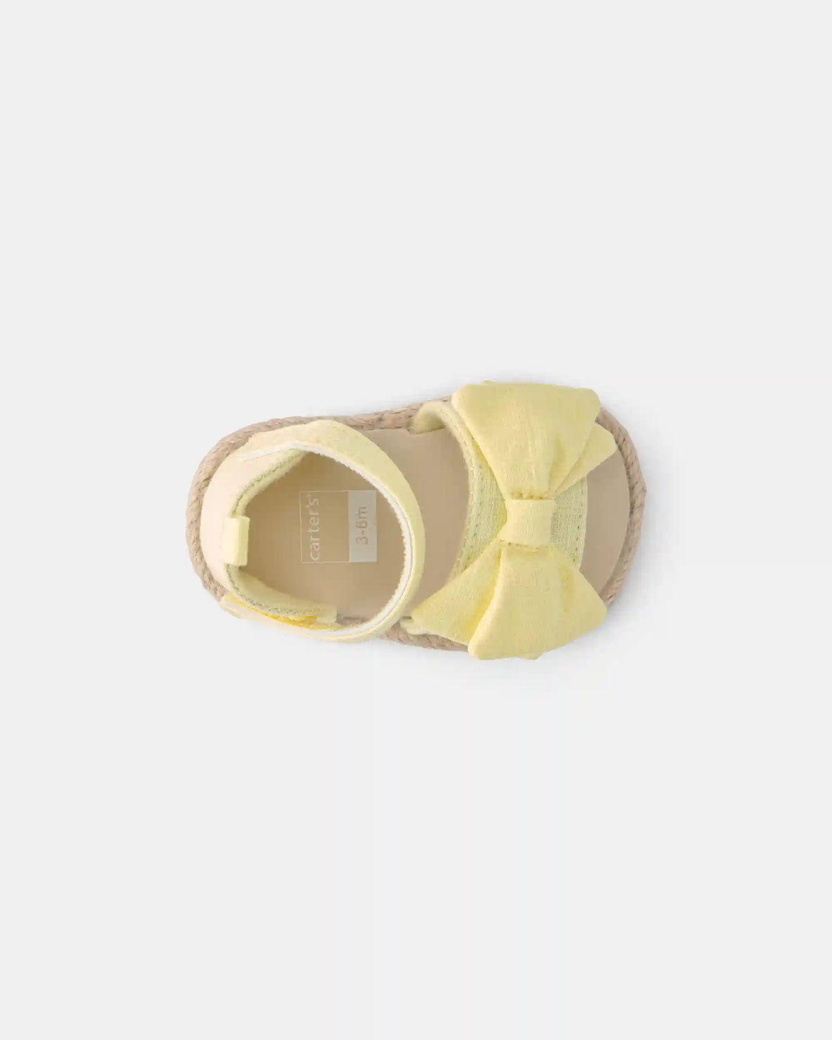 Baby Girl Bow Sandals - Yellow