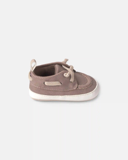 Baby Boy Boat Shoes - Grey