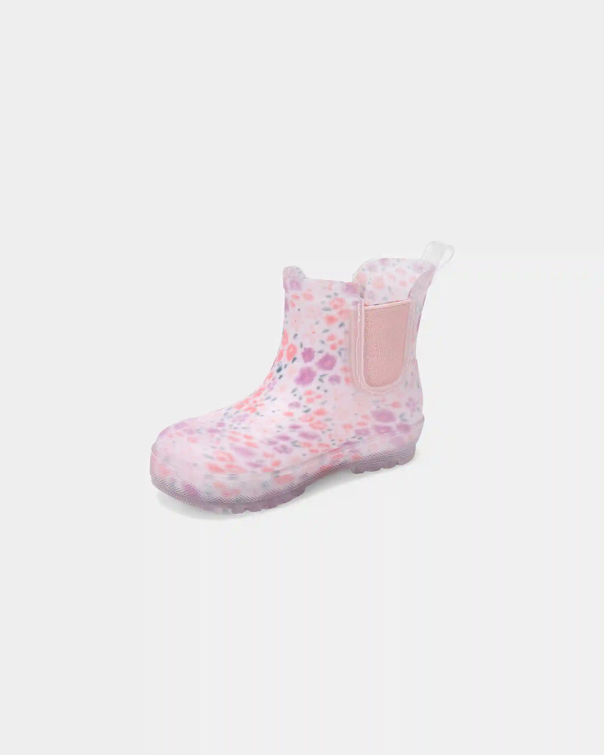 Toddler Girl Floral Rainboots - Pink/Purple