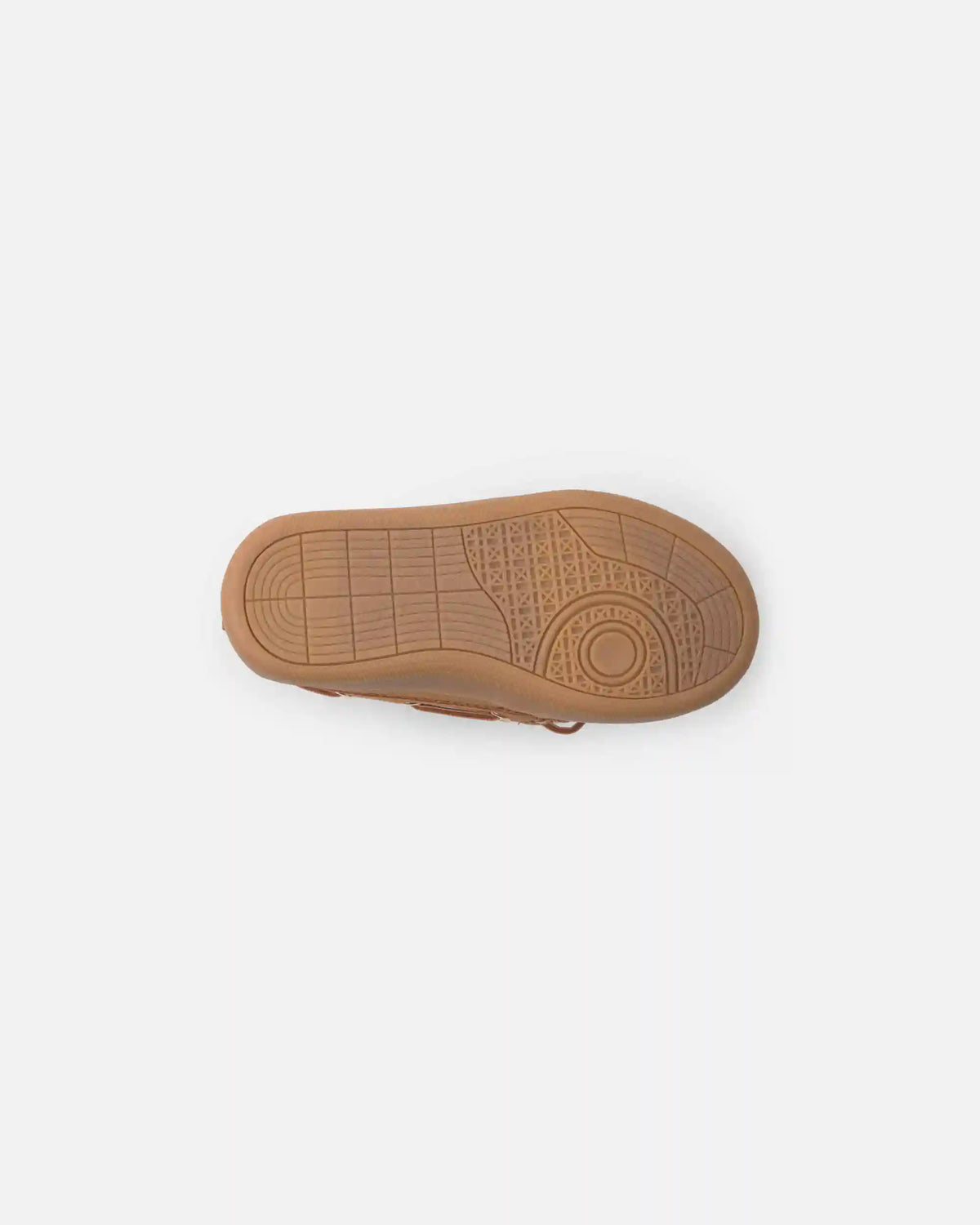 Toddler Girl Boat Shoes with Charm - Brown