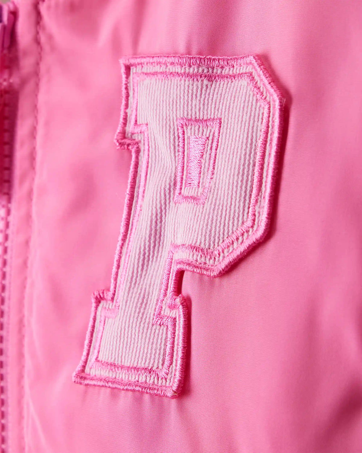 Toddler Girl Disney© Princess Long-Sleeve Varsity Jacket - Pink