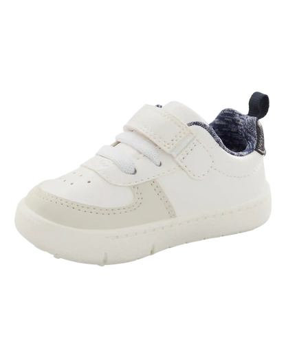 Boys Every Step® First Walker Casual Sneakers - White