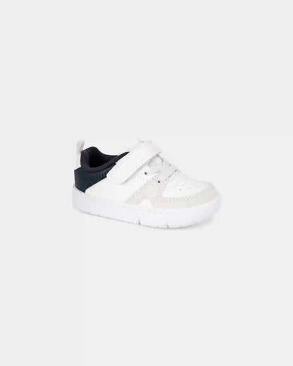 Baby Boy Every Step® First Walker Color Block Sneakers - BlueWhite/Tan
