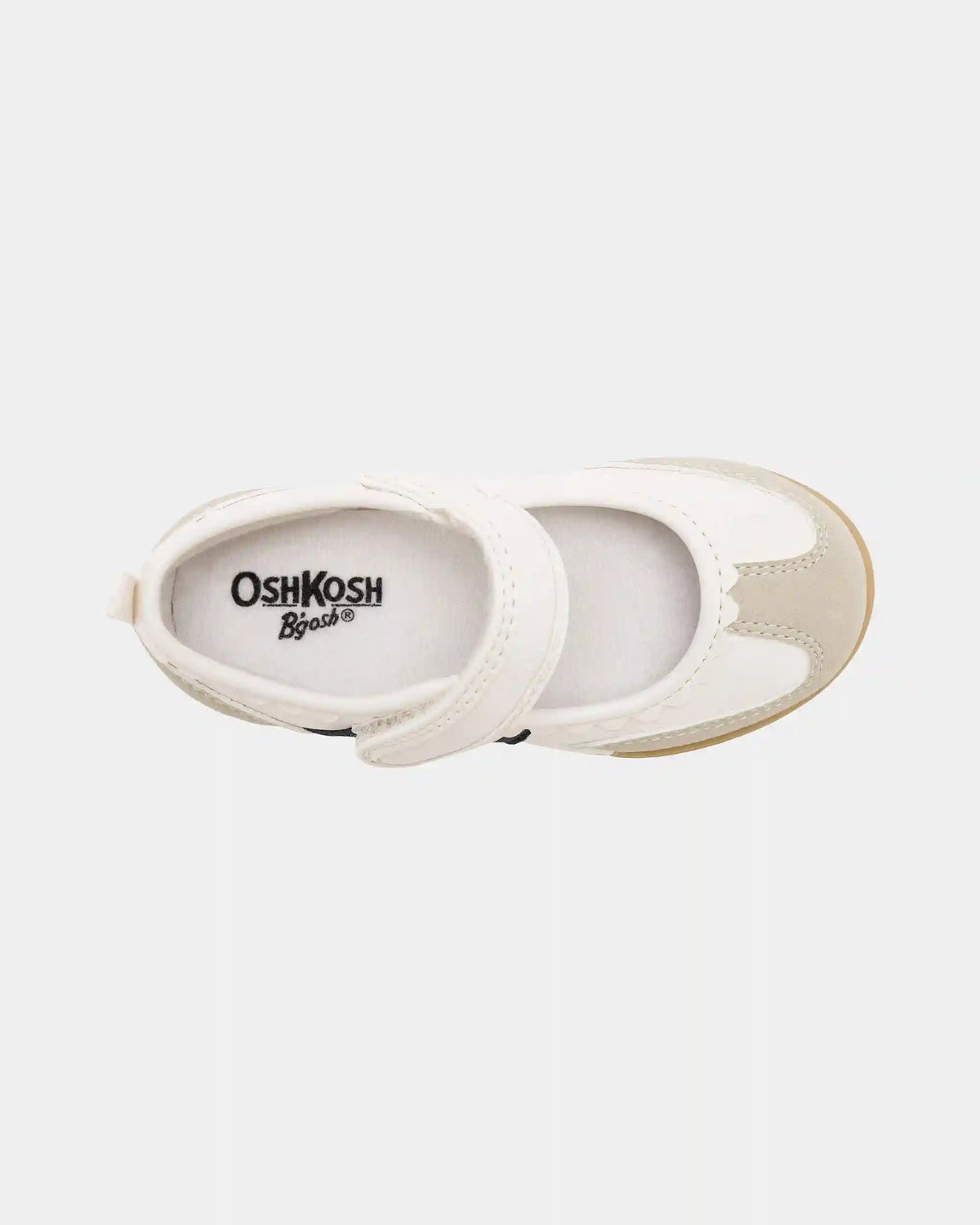 Toddler Girl Scalloped Flats - White