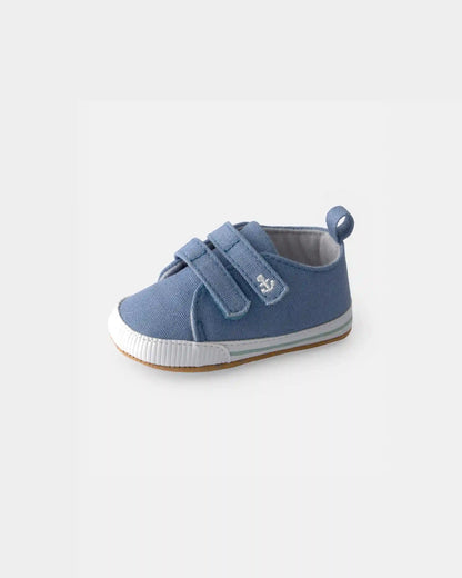 Baby Boy Chambray Casual Shoes - Blue